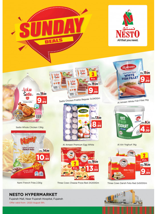 Sunday Deals - Fujairah