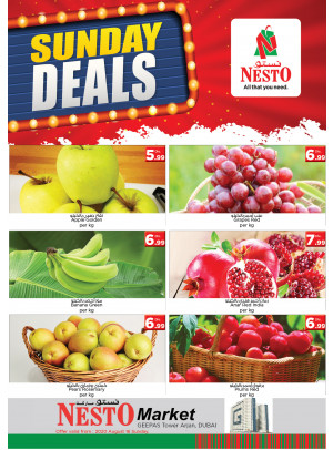 Sunday Deals - Arjan