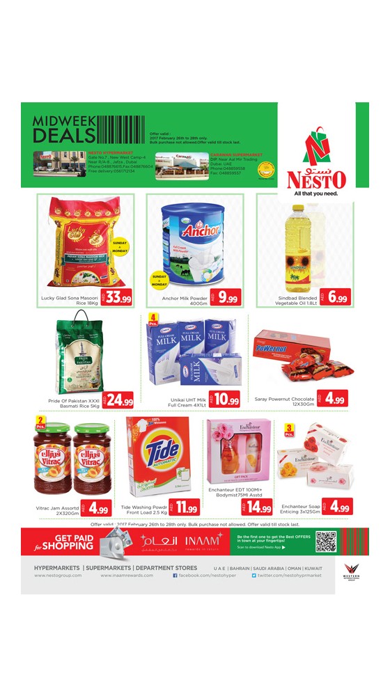 Midweek Deals - Dubai