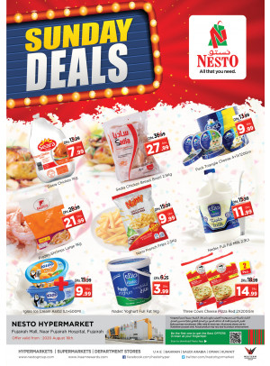 Sunday Deals - Fujairah