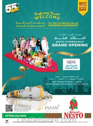 Grand Opening Offers at Fujairah Mall