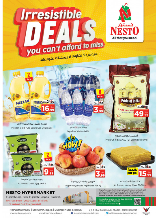 Midweek Deals - Fujairah