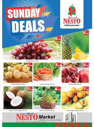 Sunday Deals - Arjan