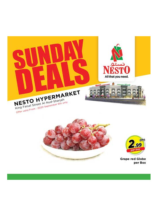 Sunday Deals - Al Nud, Sharjah