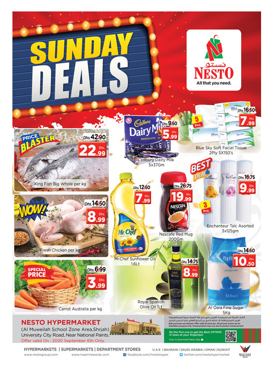 Sunday Deals - Muweilih, Sharjah