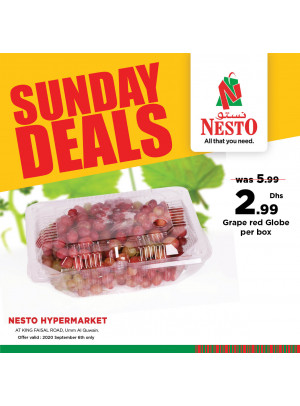 Sunday Deals - Umm Al Quwain