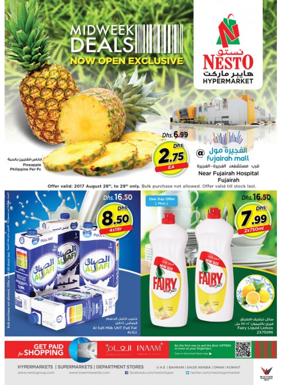 Midweek Deals - Fujairah
