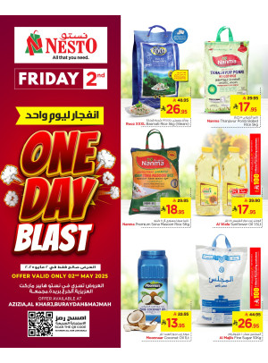 Friday Deals - Al Aziziyah, Al Kharj, Buraydah & Majmaah