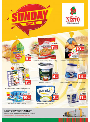 Sunday Deals - Fujairah