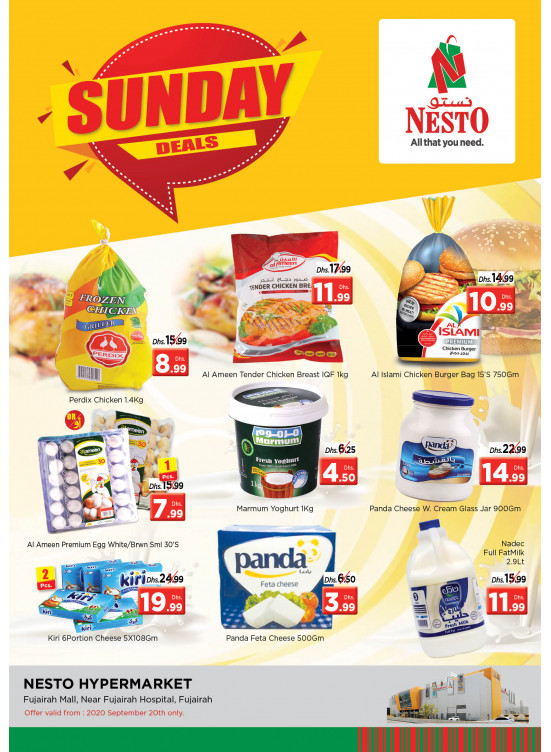 Sunday Deals - Fujairah