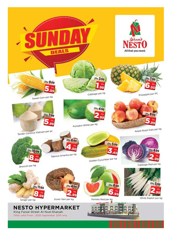Sunday Deals - Al Nud, Sharjah
