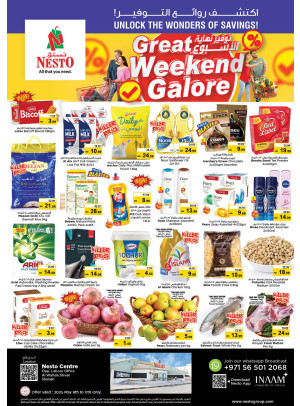 Weekend Grabs - Al Wahda