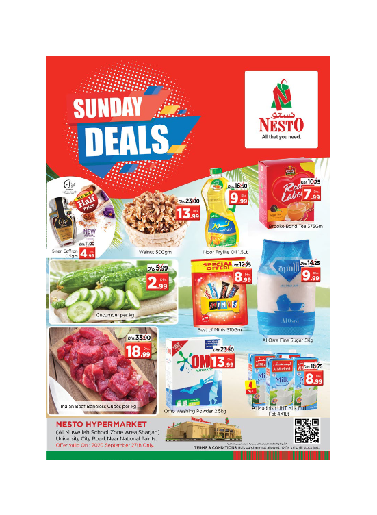Sunday Deals - Muweilih, Sharjah