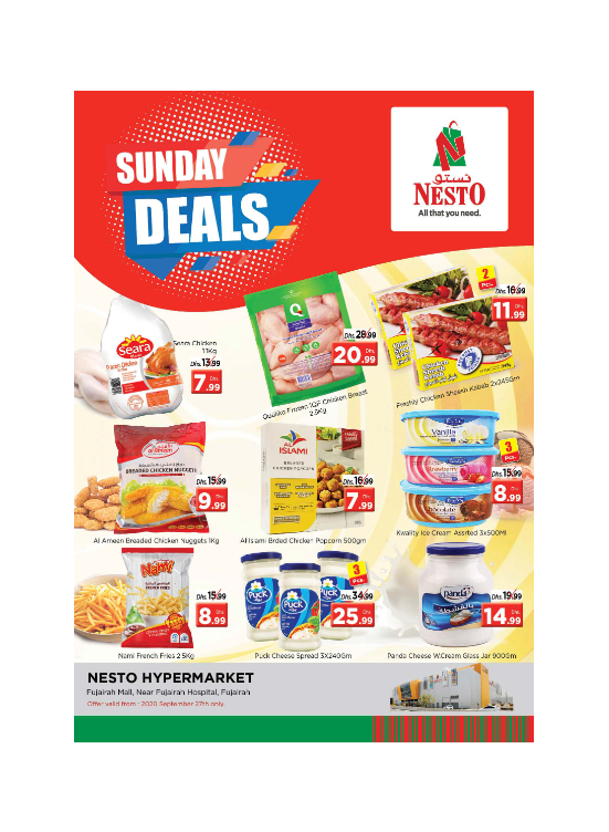 Sunday Deals - Fujairah