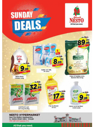 Sunday Deals - Al Nabba, Sharjah