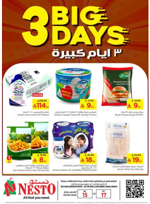 Big 3 Days Offers - Riyadh, Al Kharj & Al Qassim