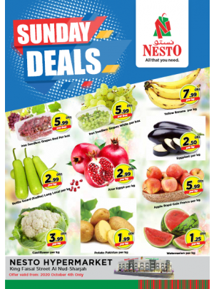 Sunday Deals - Al Nud, Sharjah