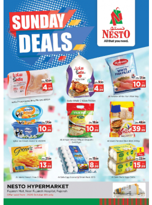 Sunday Deals - Fujairah