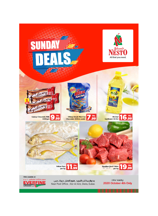 Sunday Deals - Hor Al Anz