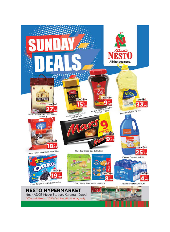 Sunday Deals - Al Karama, Dubai