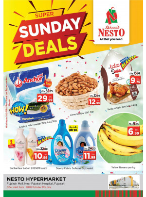 Sunday Deals - Fujairah