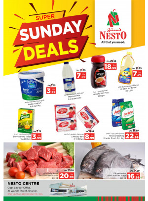 Sunday Deals - Al Wahda
