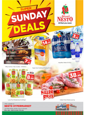 Sunday Deals - Umm Al Quwain