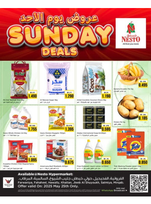 Sunday Deals
