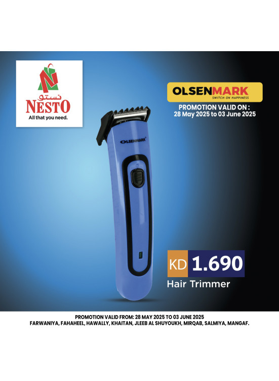 Back to Home on Hair Trimmer & Flashlight