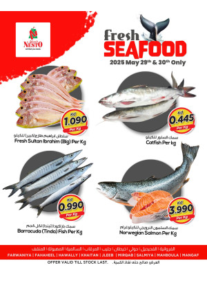 Fresh Seafood Offers