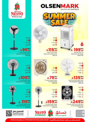 Olsenmark Mega Offers - Riyadh & Al Qassim