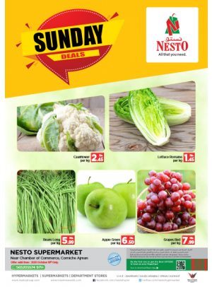 Sunday Deals - Karama Corniche, Ajman