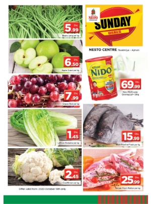 Sunday Deals - Nuaimiya, Ajman