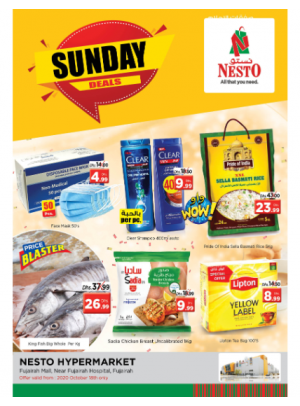 Sunday Deals - Fujairah