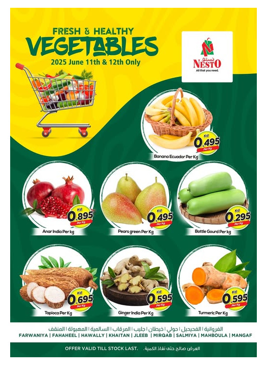 Fresh & Healthy Vegetables