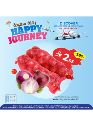 Happy Journey Deals, Vol 3 - Aziziah, Al Kharj & Buraydah