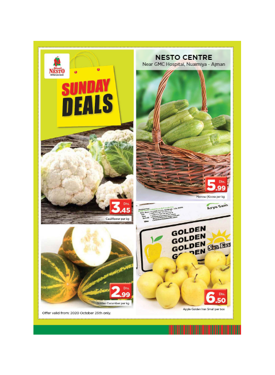 Sunday Deals - Nuaimiya, Ajman
