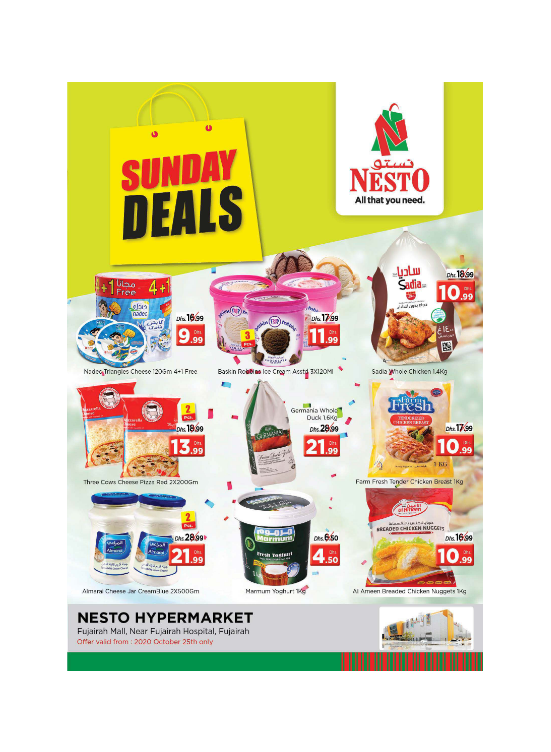 Sunday Deals - Fujairah