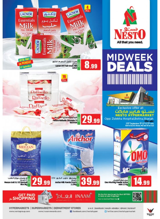 Midweek Deals - Butina Sharjah