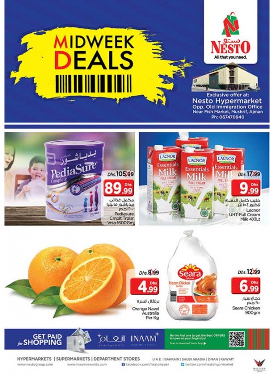 Midweek Deals - Mushrif Ajman