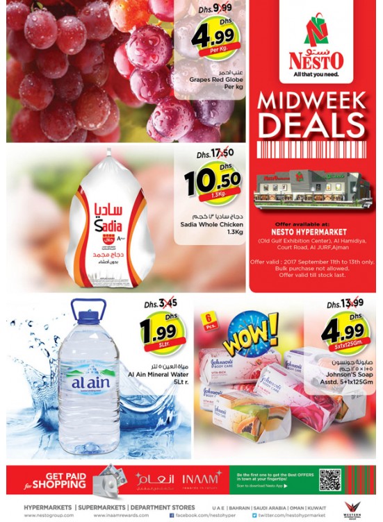 Midweek Deals - Jurf Ajman