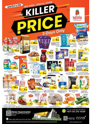 Midweek Deals - Butina, Sharjah