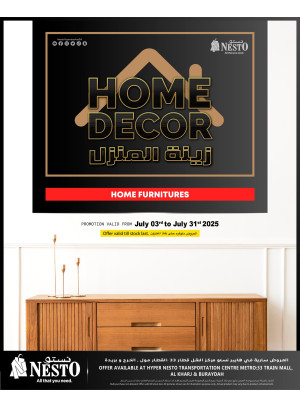 Home Decore -  Aziziyah, Al Kharj & Buraydah