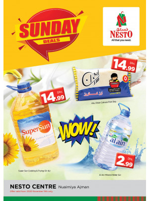 Sunday Deals - Nuaimiya, Ajman