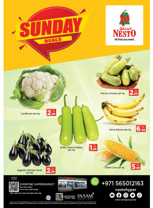 Sunday Deals - Hor Al Anz