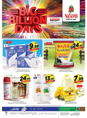 BIG BILLION DAYS - EVERFINE, HOR AL ANZ
