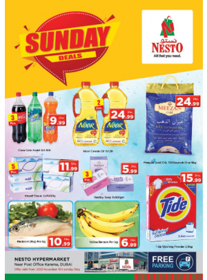 Sunday Deals - Near Karama Post Office, Dubai