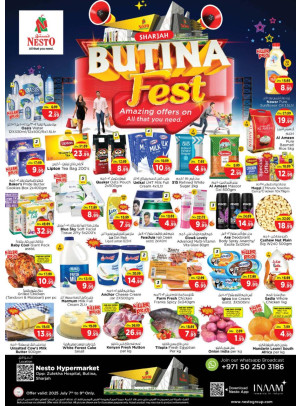 Midweek Deals - Butina, Sharjah