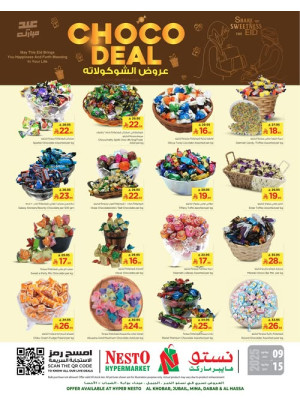Chocolate Offers - Al Khobar, Jubail, Mina, Dabab & Al Ahsa