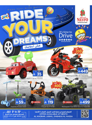 Ride Your Dreams - Al Khobar, Jubail, Dabab & Al Hassa